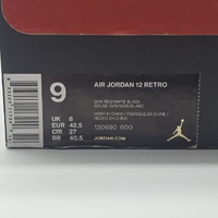 Nike Air Jordan 12 Retro Gym Red 130690‑600 Size US 9 Gym Red Black White