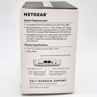NETGEAR LM1200 4G LTE Modem LM1200‑100AUS Gigabit Ethernet WAN Port