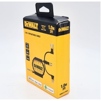 DeWalt 3 in 1 Retractable Charging Cable DXMA1311364E
