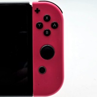 Nintendo Switch Neon Green Pink Handheld Gaming Console HAC-001 with Accessories