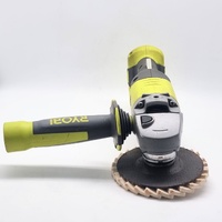 Ryobi 18V One+ 115mm R18AG4115 Angle Grinder Skin Only with Buffing Wheel