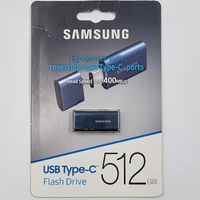 Samsung USB Type-C Flash Drive 512GB USB 3.2 Gen 1 Portable USB-C Memory Stick MUF-512DA/APC
