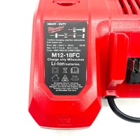 Milwaukee M12 M18 Corded Rapid Battery Charger M12-18FC 155W 50/60Hz 220-240V