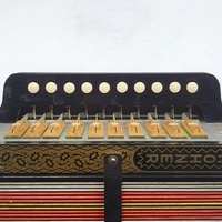 Hohner HA-114 Diatonic Accordion 1-Row Button Accordion Traditional Folk Instrument