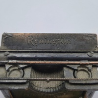 Antique Metal Renington Typewriter Pencil Sharpener Vintage Desk Collectible Decor