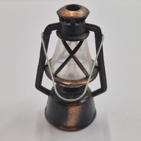 Antique Metal Lantern Pencil Sharpener Vintage Collectible Desk Decor Miniature Retro Sharpener
