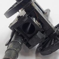Antique Metal Pencil Sharpener Cannon Design Vintage Collectible Desktop Decor