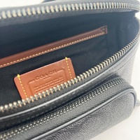 Coach Beck Belt Bag in Signature Canvas CK968 CHR Charcoal Black