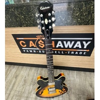 Epiphone Dot VS Vintage Sunburst Semi Hollow Electric Guitar Soft Case