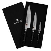 KASUMI VG-10 Super Stainless Steel 3 Piece Knife Set Japanese Kitchen Knives