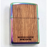 Zippo Woodchuck USA Leaf Design Windproof Lighter Collectible Pocket Lighter