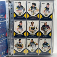 2016 NRL Traders Collectable Trading Cards Complete Full Master Set Binder Case