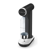 Smeg SKC01BLMAU Soda Maker Matte Black Sparkling Water Maker