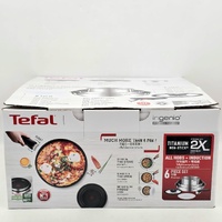 Tefal Ingenio Emotion Induction 6pc Stainless Steel Non Stick Cookware Set