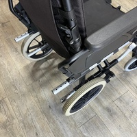 Sunrise Medical Breezy Basix 2 Transit Wheelchair 125kg Foldable