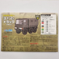 Fujimi Chibi-Maru Military TM-3 3 1/2t Truck 2-Car Set SD Plastic Model Kit