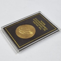 Franklin Mint Holden 50th Anniversary Commemorative Medal Slabbed Gold Gilded