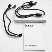 NZXT H510 Compact Mid Tower ATX PC Case Tempered Glass 4 Fans RGB Accessories