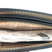 GUESS Griffin Mini Crossbody Bag Black Dome Dome Chain Strap PA337170