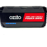 Ozito 400 Amp 12V Jump Starter And Power Bank OJS-800 with Leads and Carry Case
