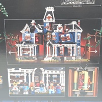 LEGO Icons Stranger Things The Creel House Model Kit 11370 2593pcs with Minifigs