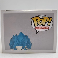 Funko Pop Dragon Ball Z Resurrection 'F' Super Saiyan God Super Saiyan Goku #121 Vinyl