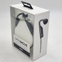 SHOKZ OpenMove Wireless Bone Conduction Headphones Grey Bluetooth Open-Ear IP55 USB-C