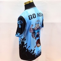 NSW Blues Supporter Shirt Size M State of Origin Rugby League Tee