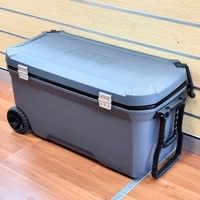 Esky Advanced 95L Chest Cooler Grey with Wheels and Handles Heavy Duty