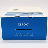 Zero-X ZX-40 4K UHD Action Camera with Dual Display and Wi-Fi