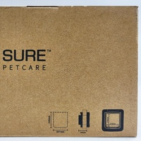 Sure Petcare SureFlap Microchip Pet Door SUR101 + 2 RFID Tags White