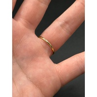 Ladies 18ct Yellow Gold Dante Band Ring