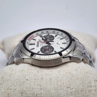 Seiko Coutura Chronograph Silver Dial Quartz Stainless Steel Watch SSB433