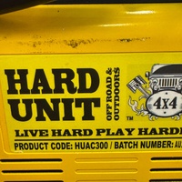 Hard Unit HUAC300 12V 300LPM 4x4 Air Compressor Tyre Inflator Heavy Duty