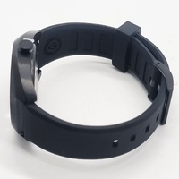 Nixon The Mullet 38mm All Black Quartz Watch Stainless Steel Silicone 10ATM
