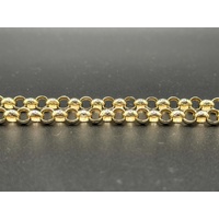 Ladies 9ct Yellow Gold Belcher Link Necklace