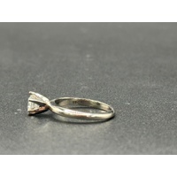 Ladies 18ct White Gold Diamond Engagement Ring
