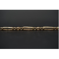 Ladies 9ct Yellow Gold Fancy Link Bracelet