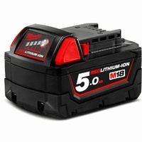 Milwaukee M18 18V RedLithium-Ion 5.0Ah Extended Capacity Battery Pack M18B5
