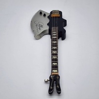 Gene Simmons KISS Signature AXE Bass Miniature Guitar 25cm 1:4 Limited 13/1000