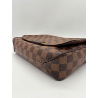 Louis Vuitton District PM N41213 Damier Ebene Crossbody Bag + COA