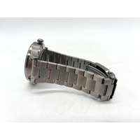 NIXON Sentry Solar Stainless Steel Silver Jasper 40mm Watch 10ATM