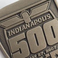 Indianapolis 500 May 27 2007 Badge Pin #5383 Silver 91st Indy 500 Race Collectible
