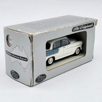 Trax Holden FC Special Sedan Indian Ivory Fountain Blue 1:78 Scale Model TR13L