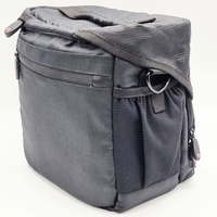 Sharpshot Camera Bag Padded DSLR Shoulder Case with Dividers 120cm Strap