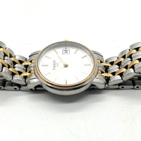 Tissot 1853 Two Tone Ladies Watch T825/925 Sapphire Crystal Swiss Made Date