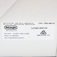 DeLonghi Nespresso Original Essenza Mini EN85.WMTAE Aeroccino 3 White
