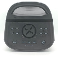 BlueAnt X4-BK 50W Portable Bluetooth Party Speaker Black with Microphone