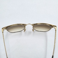 Ray-Ban RB3716 9008/51 Clubmaster Metal Havana Brown Gradient Sunglasses 51mm