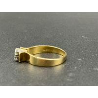 Ladies 18ct Yellow Gold Diamond Ring